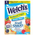 Welch's Fruit Snacks Mixed Fruit Reduced Sugar - 8 ct