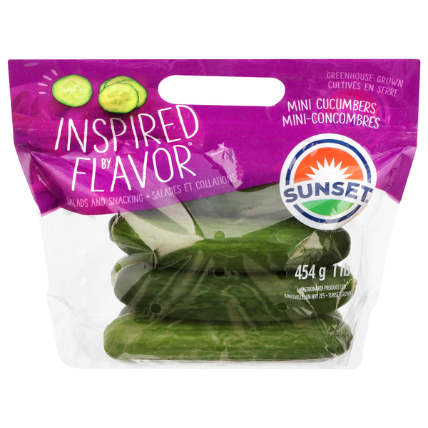 Sunset Mini Cucumbers