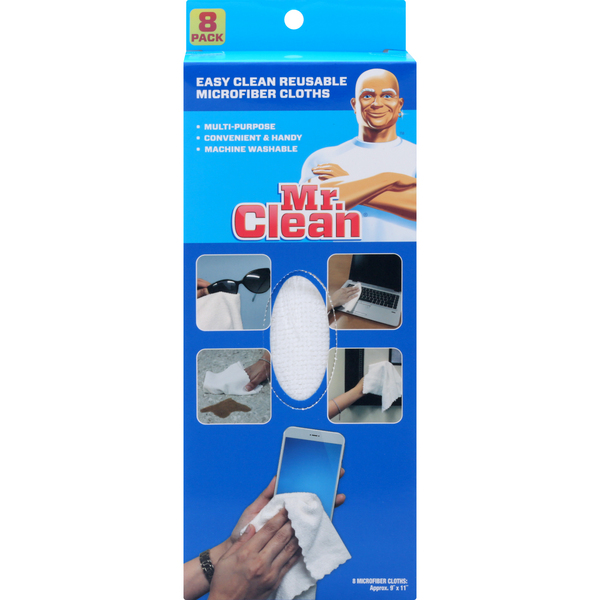 Mr. Clean Multi-Purpose Microfiber Cloths
