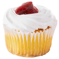 Giant Bakery Jumbo Filled Strawberry Shortcake Cupcake