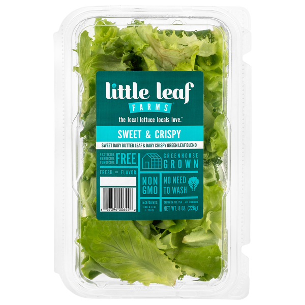 Little Leaf Farms Sweet Baby Butter Leaf & Baby Crispy Green Leaf Blend