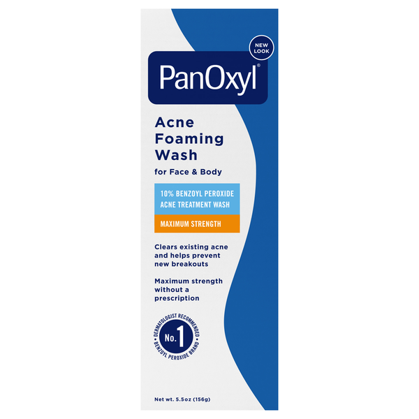 PanOxyl Acne Foaming Wash Maximum Strength Benzoyl Peroxide