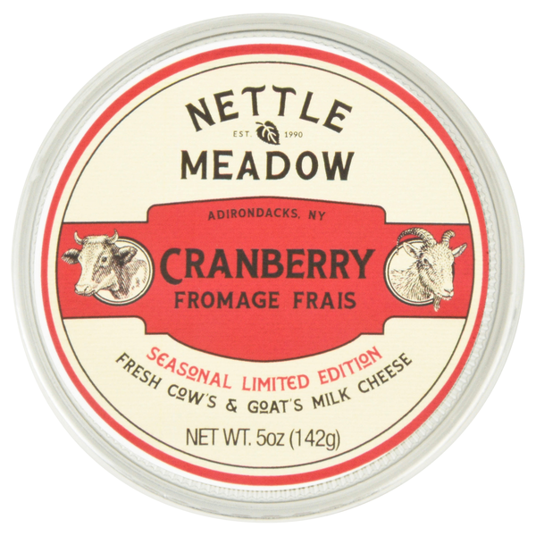 Nettle Meadow Cranberry Fromage Frais Artisan Cheese