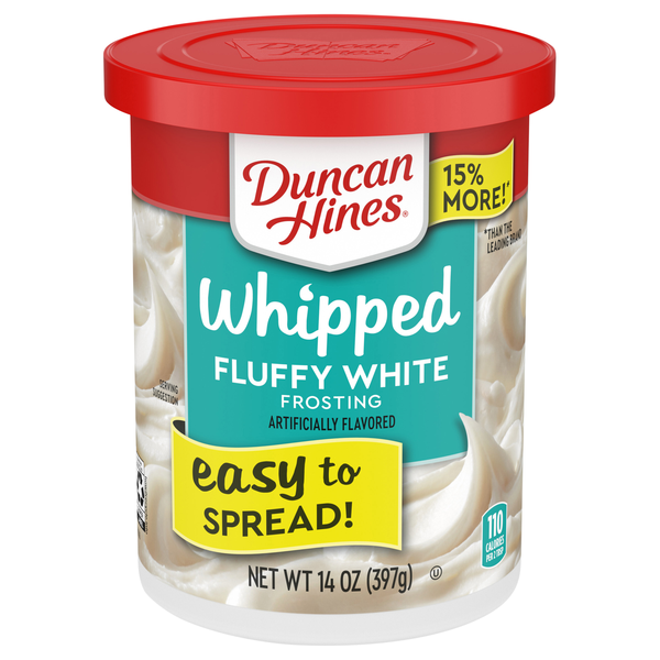 Duncan Hines Whipped Fluffy White Frosting