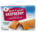 Our Brand Raspberry Fruit & Grain Cereal Bars - 8 ct