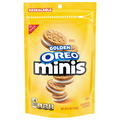 OREO Minis Golden Sandwich Cookies Resealable