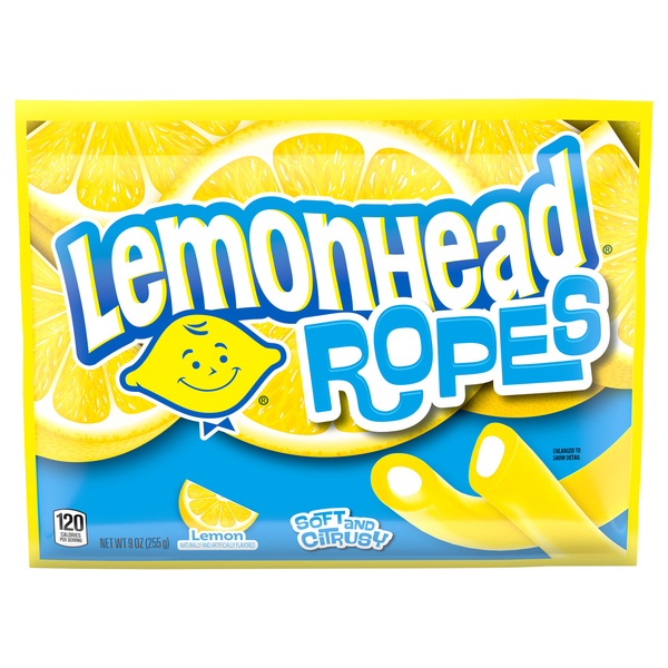 Lemonhead Lemon Ropes Candy