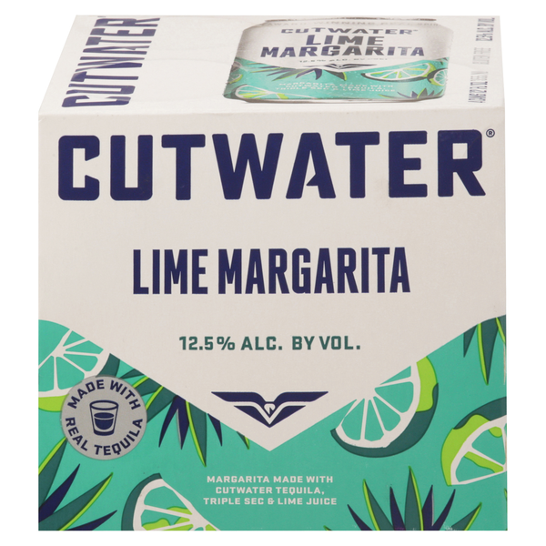 Cutwater Lime Margarita Cocktails - 4 pk