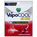 Vicks VapoCOOL Cherry Freeze Sore Throat Drops