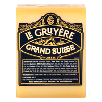 Grand Suisse Imported Le Gruyere Cheese Block