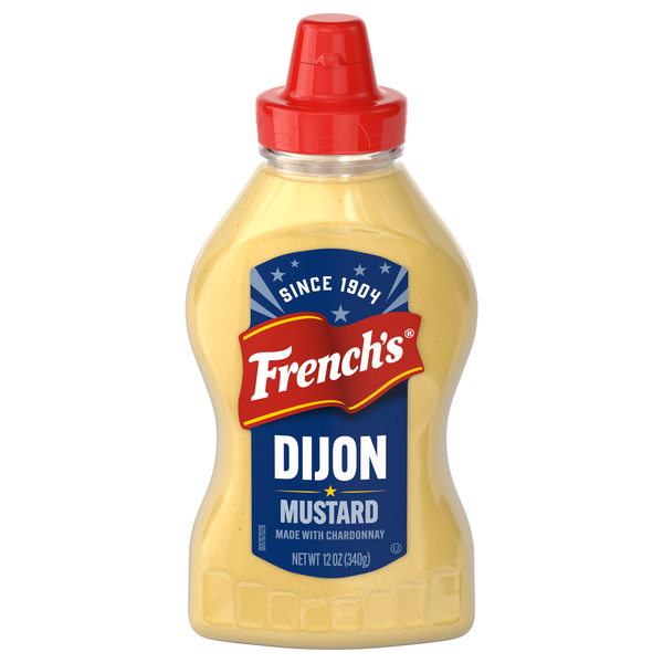 French's Dijon Mustard with Chardonnay