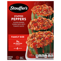 Stouffer's Stuffed Peppers Family Size Frozen Meal