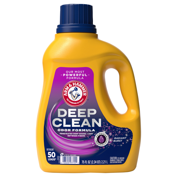 Arm & Hammer Deep Clean Radiant Burst Liquid Laundry Detergent