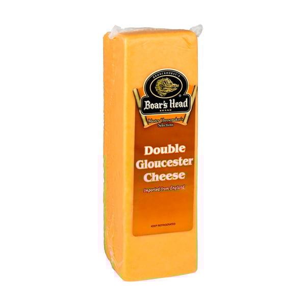 Save on Boar's Head Deli Cheddar Cheese Double Gloucester (Thin Sliced
