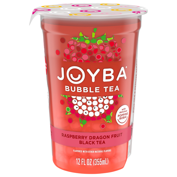 Joyba Bubble Tea Raspberry Dragon Fruit Black Tea