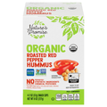 Nature's Promise Organic Roasted Red Pepper Hummus Snack Single Cups 4 ct