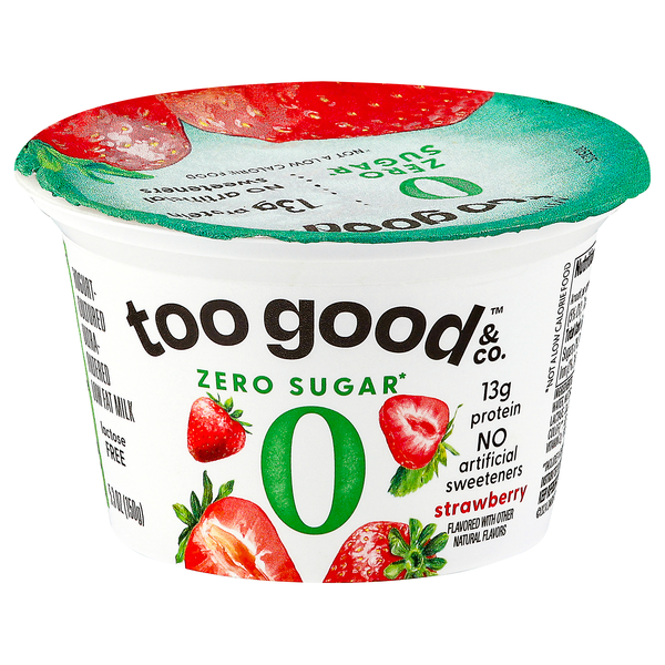 Too Good & Co. Zero Sugar Strawberry Yogurt