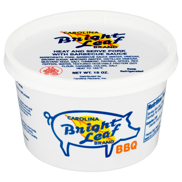 Carolina Bright Leaf Pork with Barbecue Sauce Heat & Serve