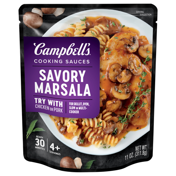 Save on Campbell's Savory Marsala Cooking Sauces Order Online Delivery