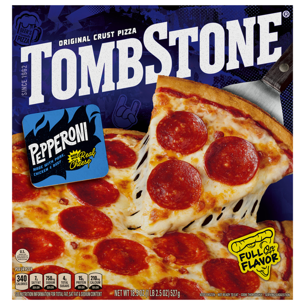 Tombstone Original Crust Pepperoni Pizza Frozen