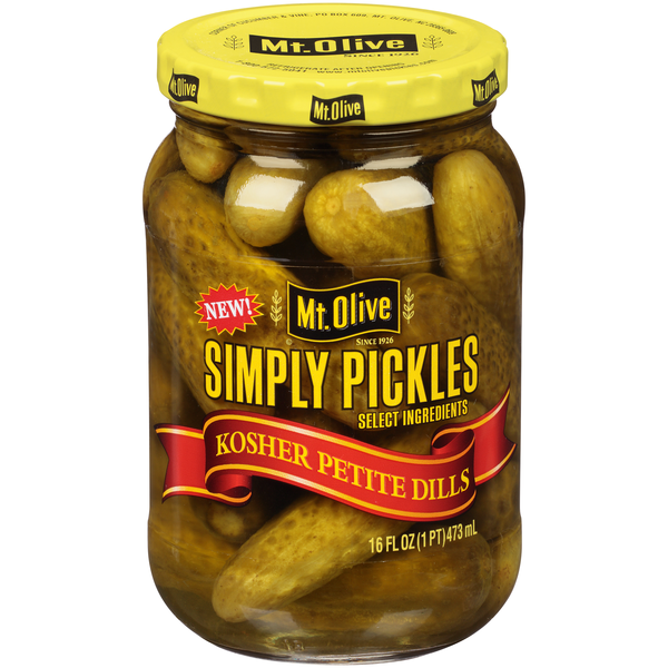 Mt. Olive Simply Pickles Kosher Petite Dills