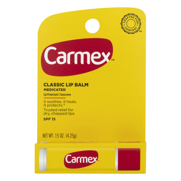 Save On Carmex Classic Lip Balm Medicated SPF 15 Order Online Delivery save-on-carmex-classic-lip-balm-medicated-spf-15-order-online-delivery