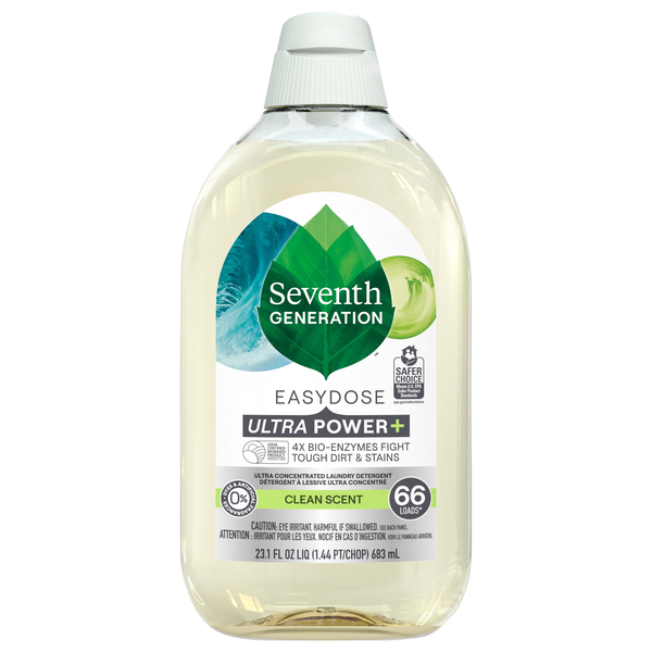 Seventh Generation Ultra Power+ Clean Scent Laundry Detergent