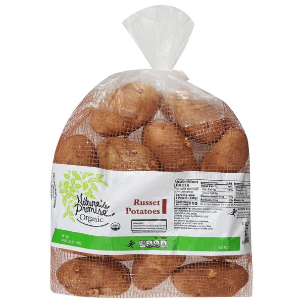 Nature's Promise Organic Russet Potatoes