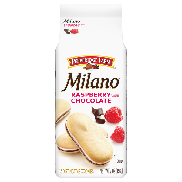 Pepperidge Farm Milano Raspberry Flavored Chocolate Sandwich Cookies