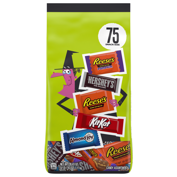 Hershey's Chocolate Halloween Candy Assortment - 75 ct
