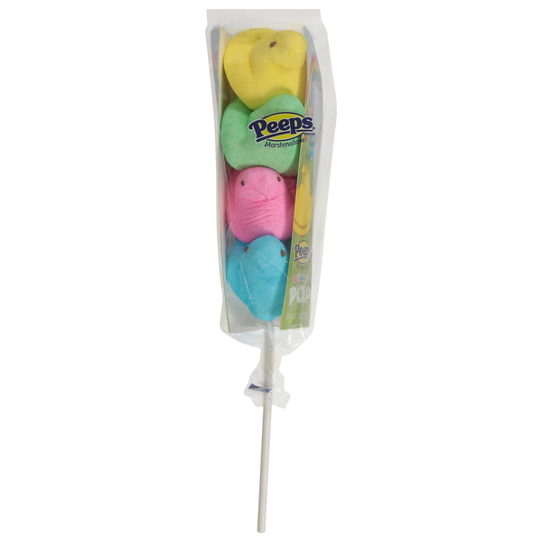 PEEPS Marshmallow Rainbow Pop Chicks Easter Candy