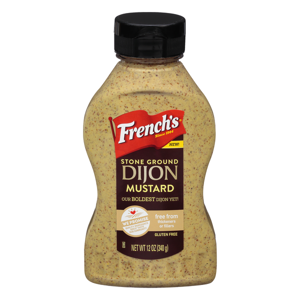 Save On French S Stone Ground Dijon Mustard Gluten Free Order Online Delivery Martin S