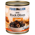 Food Lion Sliced Ripe Black Olives