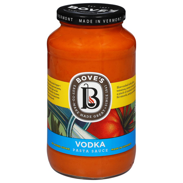 Bove's No Added Sugar Vodka Pasta Sauce