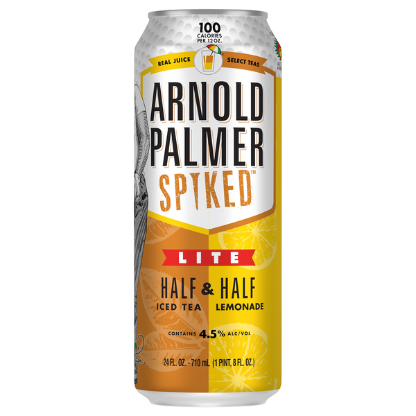 Save on Arnold Palmer Spiked Half Iced Tea & Half Lemonade Lite Order