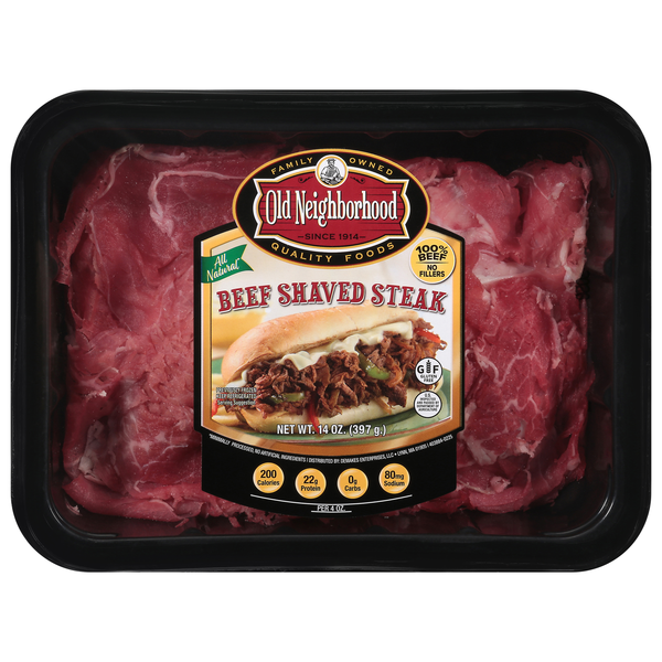 Old Neighborhood Beef Shaved Steak Fresh