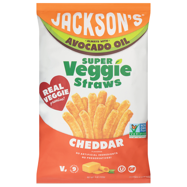 Jackson's Cheddar Super Veggie Straws