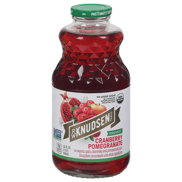 Save on R.W. Knudsen Family Cranberry Pomegranate Juice No Sugar Added