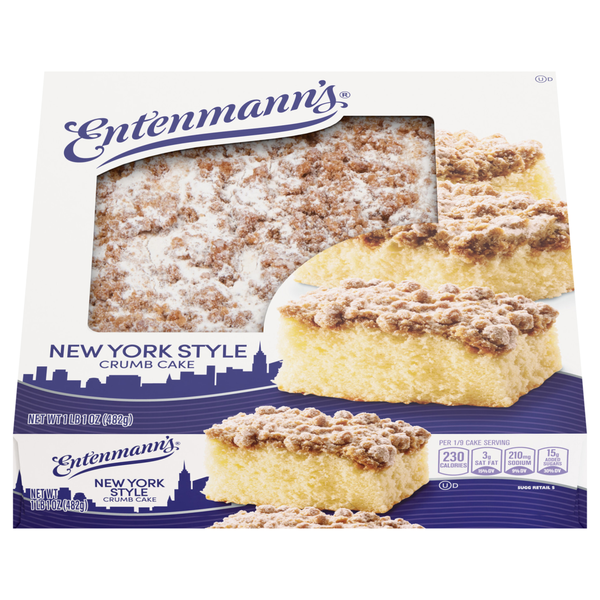 Entenmann's New York Style Crumb Cake