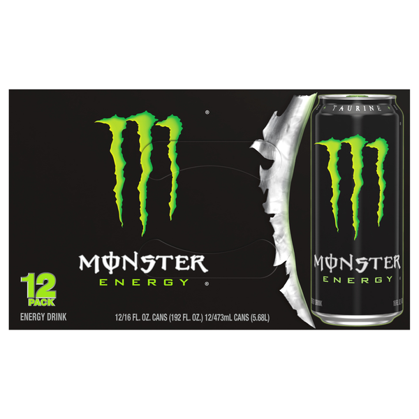 Monster Energy Drink - 12 pk