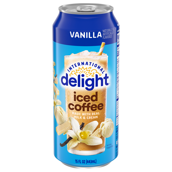 Save on International Delight Vanilla Iced Coffee & Milk Beverage Order