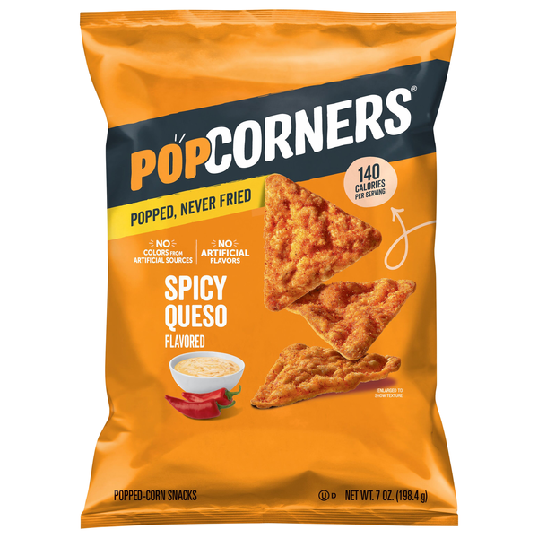 PopCorners Spicy Queso Popped Corn Snack