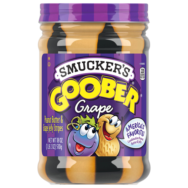 Smucker's Goober Peanut Butter & Grape Jelly