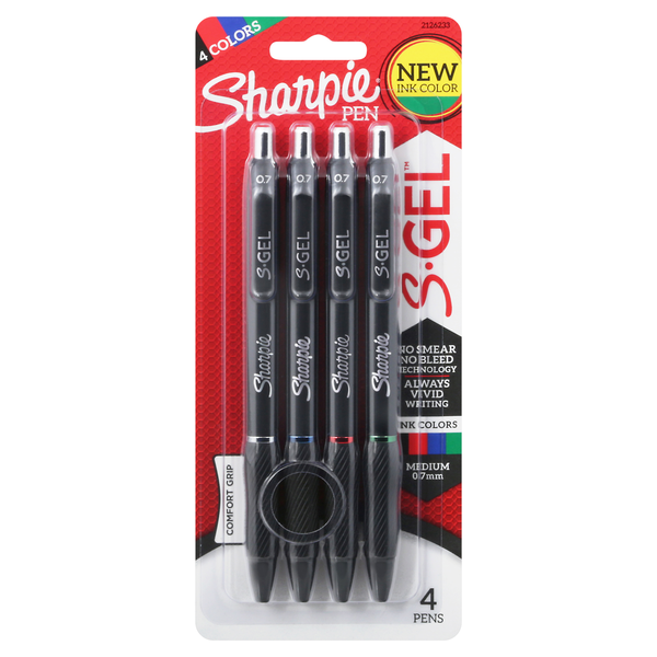 Sharpie S-Gel Medium Assorted Pens 0.7mm