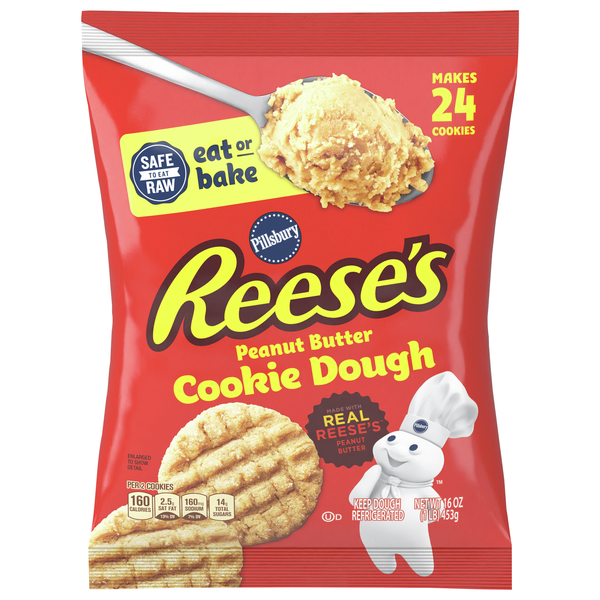 Save on Pillsbury Reese's Peanut Butter Cookie Dough Order Online