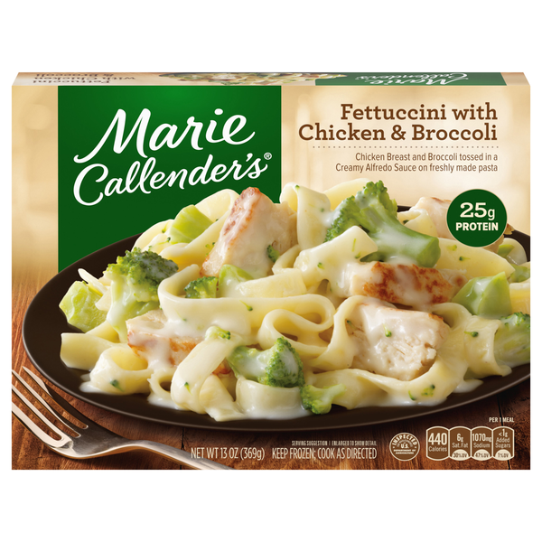 Marie Callender's Fettuccini with Chicken & Broccoli Frozen Meal