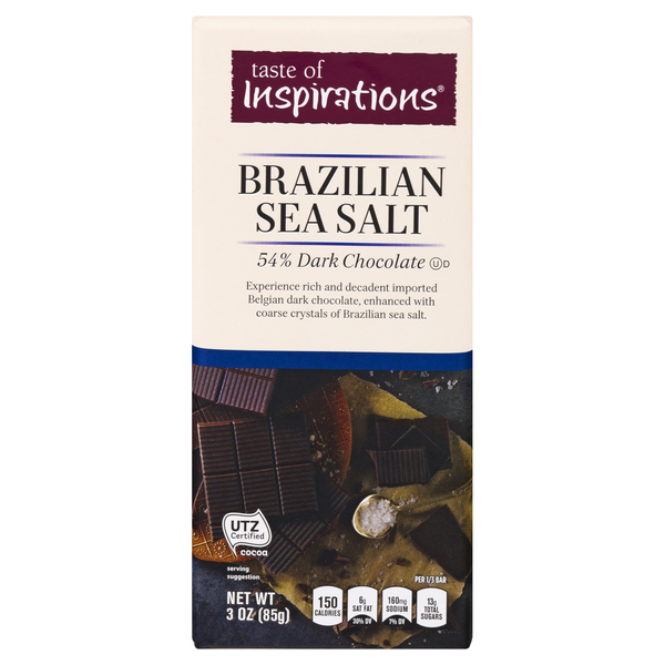 Save on Taste of Inspirations Dark Chocolate Bar 54 Cacao Brazilian