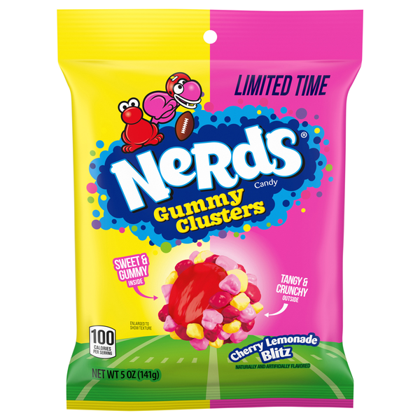 Nerds Cherry Lemonade Blitz Gummy Clusters Candy