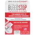 Bleedstop For Minor Cuts to Severe Wounds Powder Packs - 3 ct