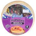 Rio Grande Foods Pupusas Corn Tortillas Cheese Red Beans & Soy - 4 ct